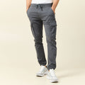 Pantalon battle bas resserré vert foncé homme