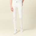 Jeans slim longueur 32 denim blanc homme