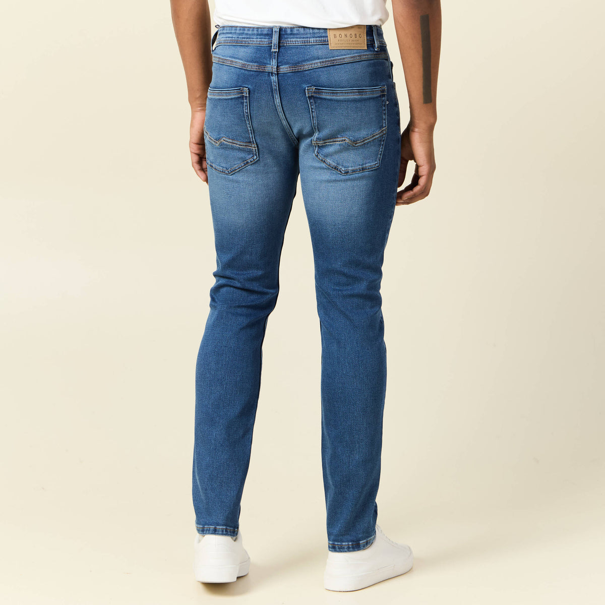 Jeans slim ultra stretch denim stone homme