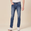 Jeans slim 5 poches denim stone homme