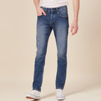 Jeans slim 5 poches denim stone homme