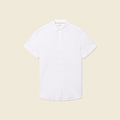 Chemise manches courtes blanc homme