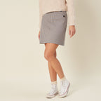 Jupe courte bleu femme
