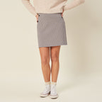 Jupe courte bleu femme