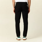 Pantalon chino jogger noir homme