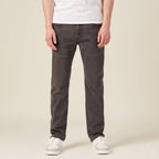 Jeans straight ultra stretch denim gris homme