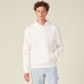 Sweat à capuche ecru homme