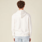 Sweat à capuche ecru homme