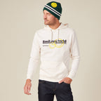 Sweat à capuche SmileyWorld ecru homme