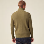 Gilet manches longues beige homme