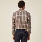 Chemise manches longues ecru homme
