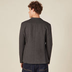 Veste esprit blazer droite gris homme