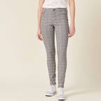 Pantalon skinny gris femme