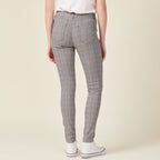 Pantalon skinny gris femme