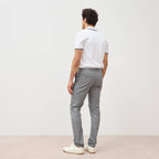 Pantalon chino longueur 32 gris homme