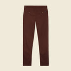 Pantalon chino longueur 32 bordeaux homme