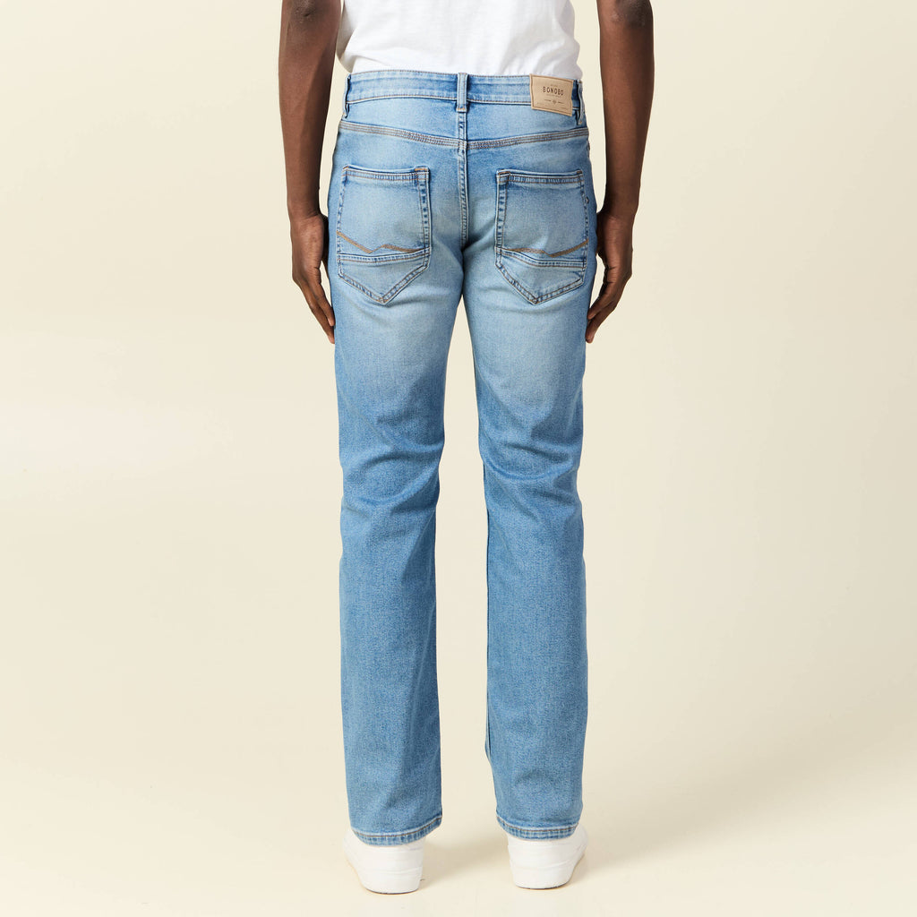 Jeans regular 5 poches denim used homme