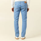 Jeans straight fabriqué en France denim stone homme