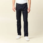 Jeans straight fabriqué en France denim brut rinse homme