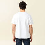 T-shirt manches courtes blanc homme