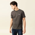 T-shirt manches courtes vert kaki homme