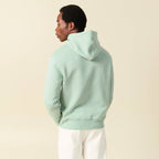 Sweat à capuche vert pastel homme