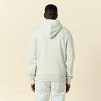 Sweat à capuche vert clair homme