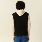 Gilet sans manches zippé vert kaki homme